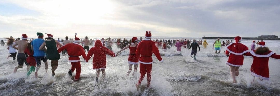 Festive Swimming – Pebblebed Holiday Cottages